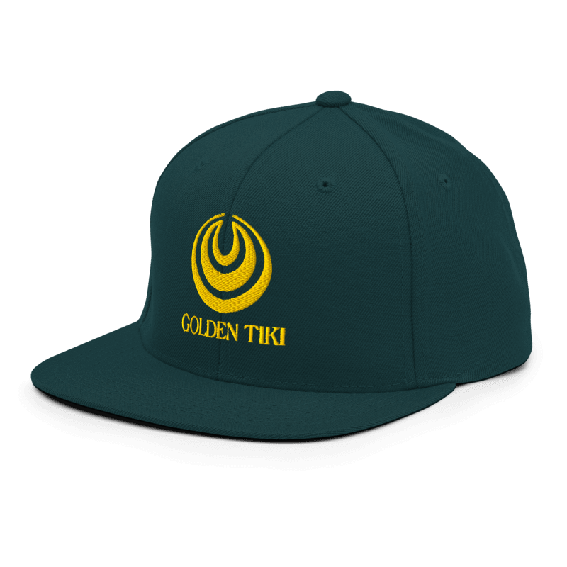 Casquette Snapback GOLDEN TIKI PREMIUM